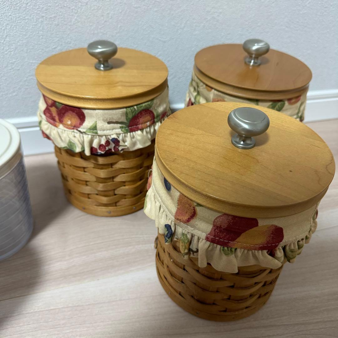Longaberger ロンガバーガー バスケット 3個まとめセット