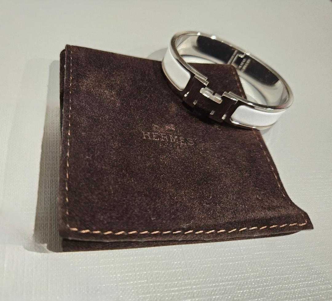 HERMES　エルメス　エナメルブレスレット　クリックＨ