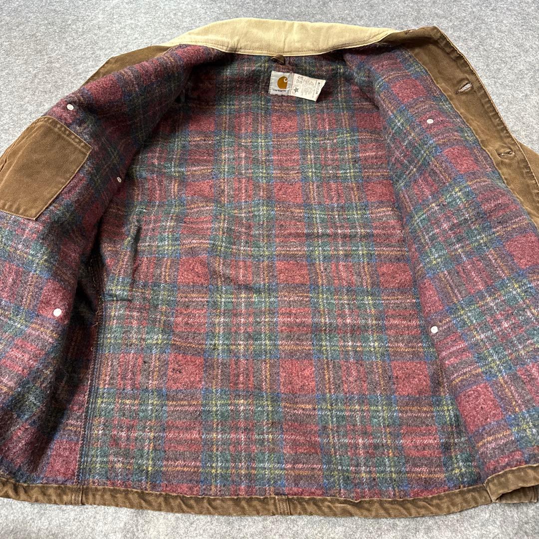 Carhartt ミシガンチョアコート USA製 M ブラウン カーハート