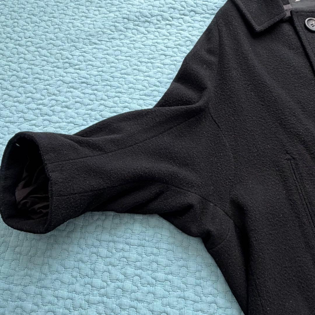 Y's ポンチョ風コート　ブラック　サイズ2