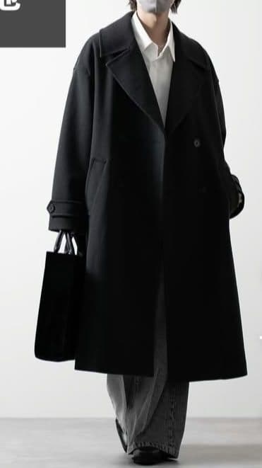 CLEL　チェスターコート　Sサイズ　ブラック