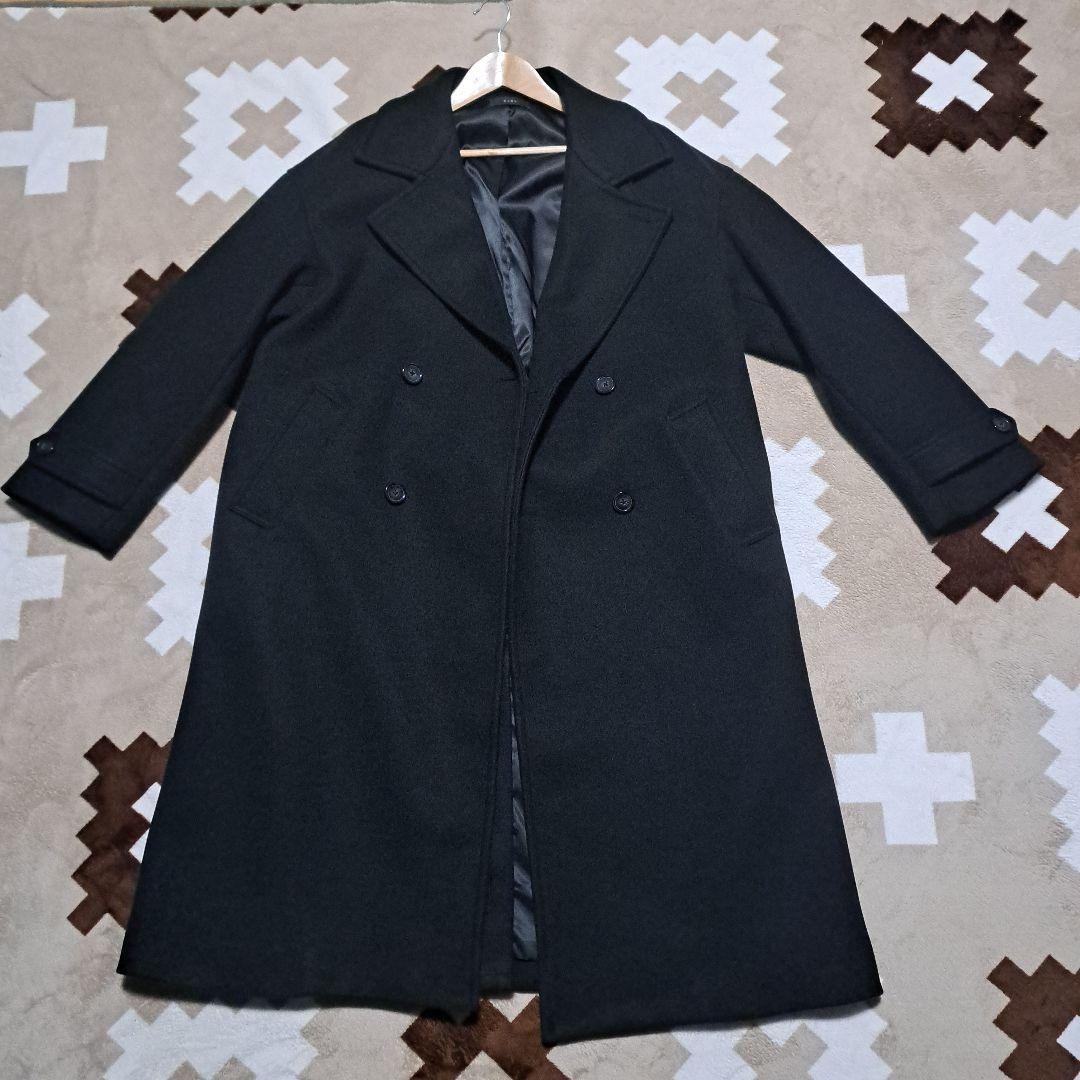 CLEL　チェスターコート　Sサイズ　ブラック