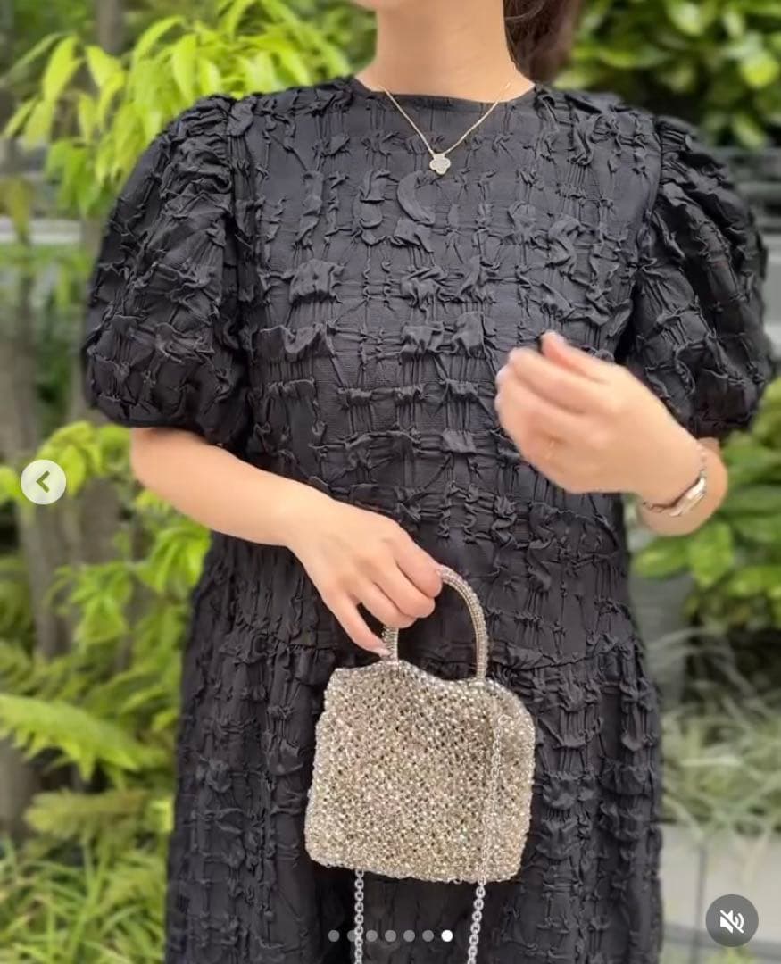 TREFLE＋1 トレフルプラスワン　ワッフルワンピース　〜マーレット ヨリ