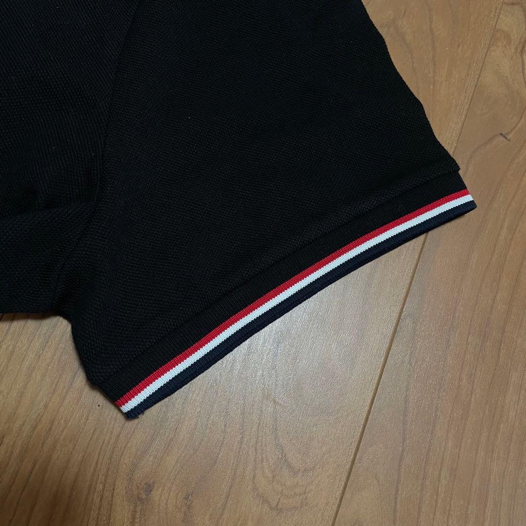 新品タグ付き　MONCLER ポロシャツ　ブラック　XL モンクレール