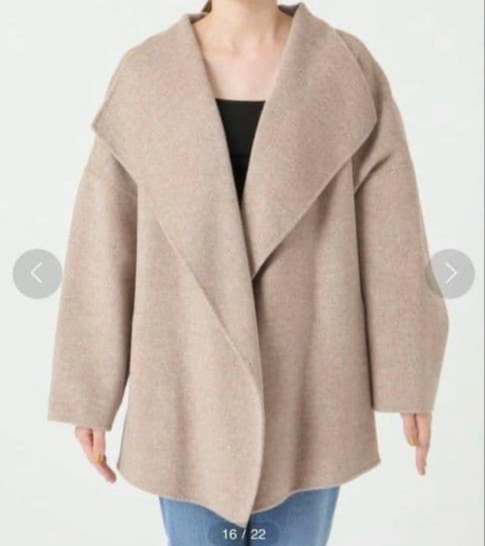 Plage プラージュ ハミルトンウールハーフコート　38