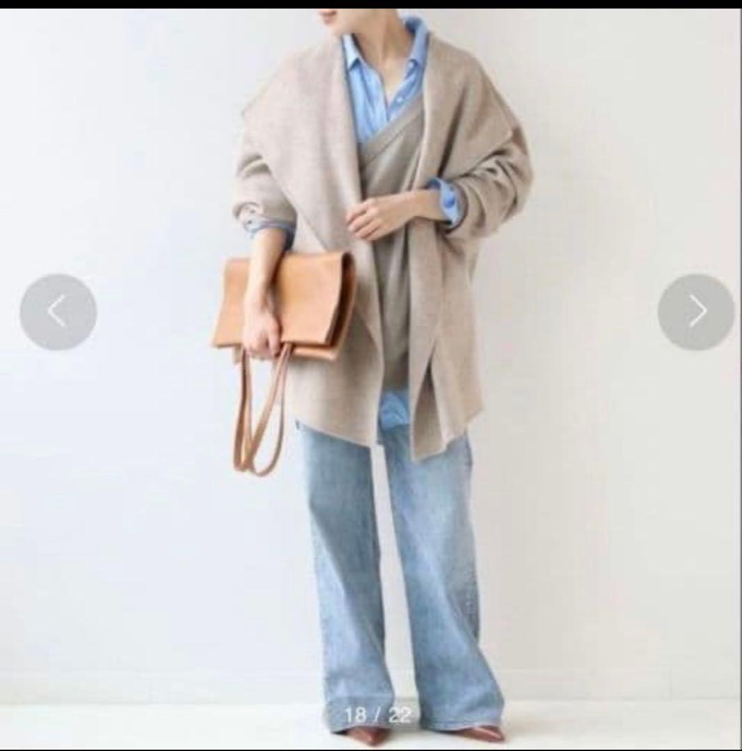 Plage プラージュ ハミルトンウールハーフコート　38