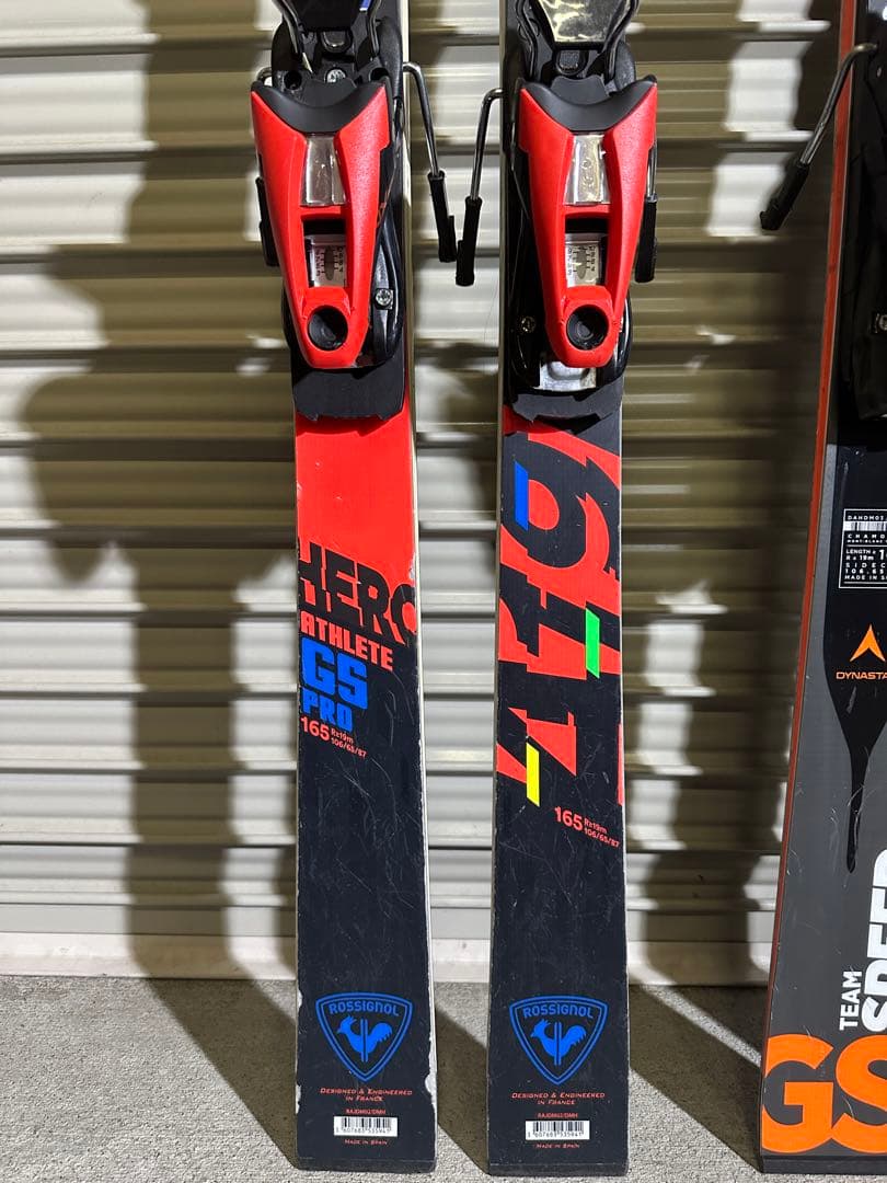 スキー ROSSIGNOL HERO ATHLETE GS PRO 165 NX10