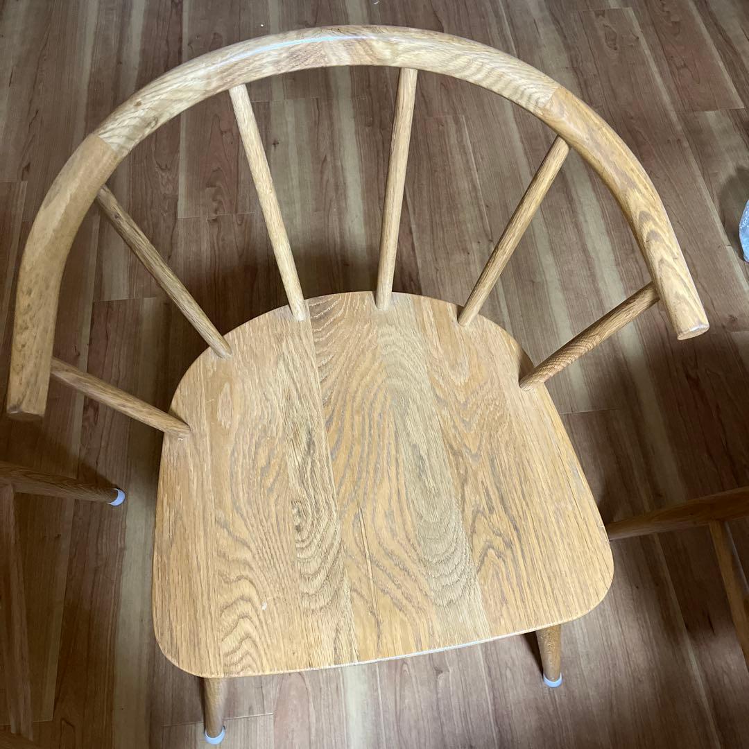 無印良品　オーク材ダイニングテーブルと椅子セット　本日セール