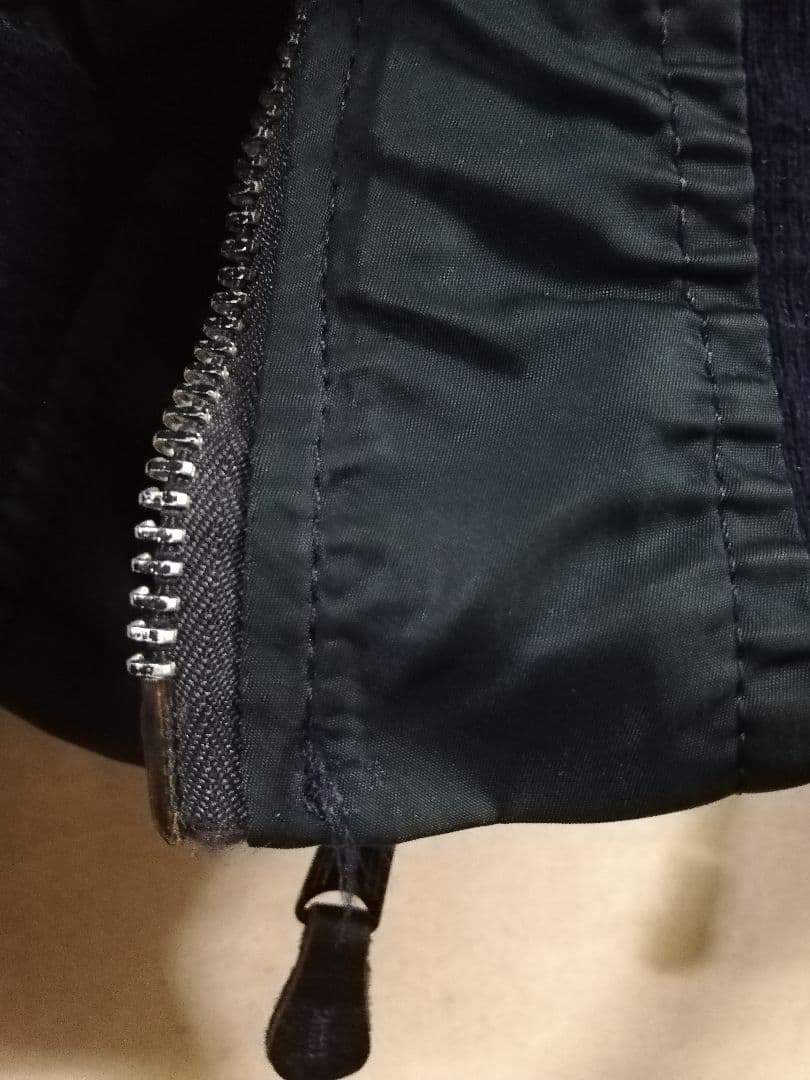 alpha アルファ　usa製　ma-1　ネイビー