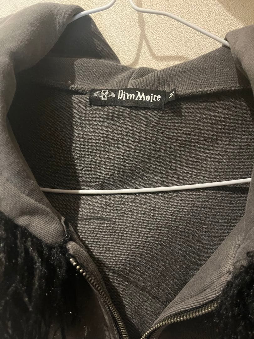 DimMoire ファーフードGothicパーカー グレー