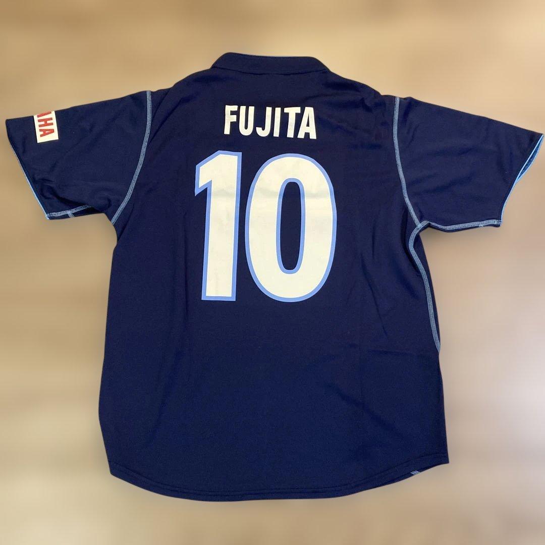 新*様 ジュビロ磐田　10周年記念サッカーシャツ ネイビー 10番