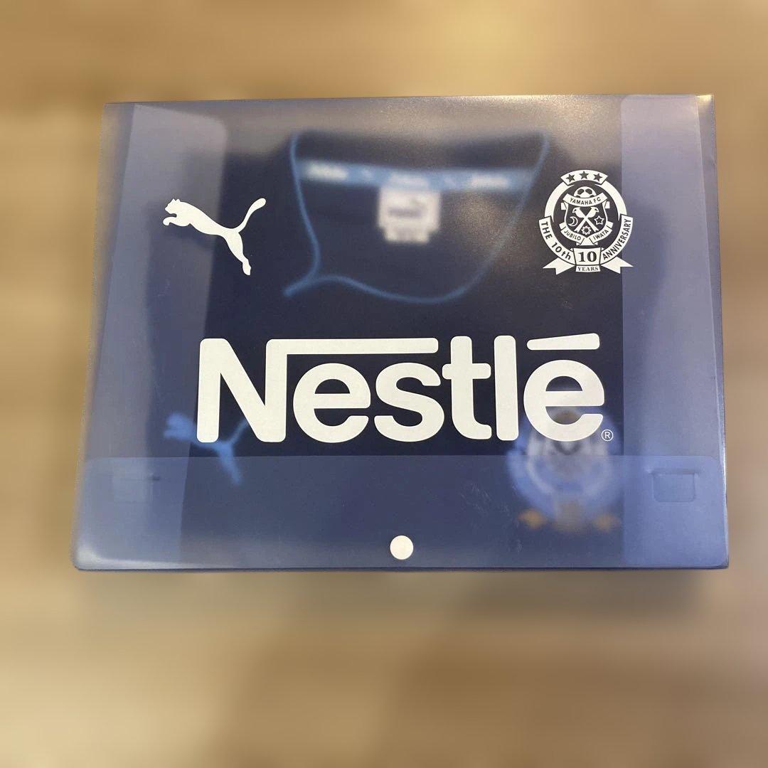 新*様 ジュビロ磐田　10周年記念サッカーシャツ ネイビー 10番