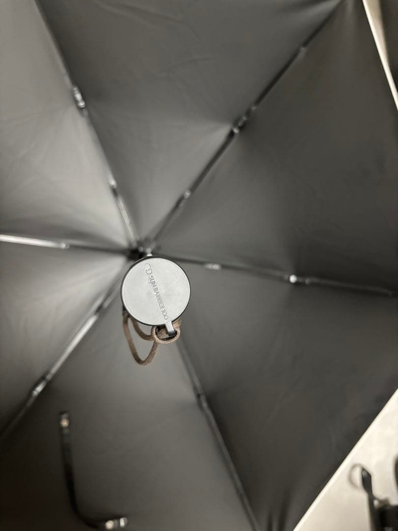 サンバリア100 2段折りコンパクト　ホワイト