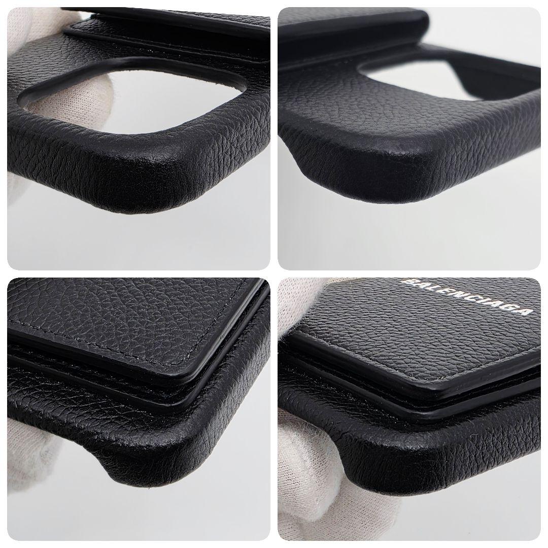 ✨未使用 箱•袋付✨BALENCIAGA iPhone13proケース レザー