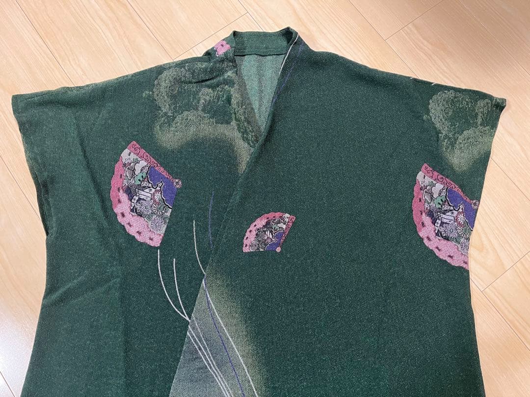 値下げ【新品・未使用・タグ付】　詩仙堂　ロング羽織物