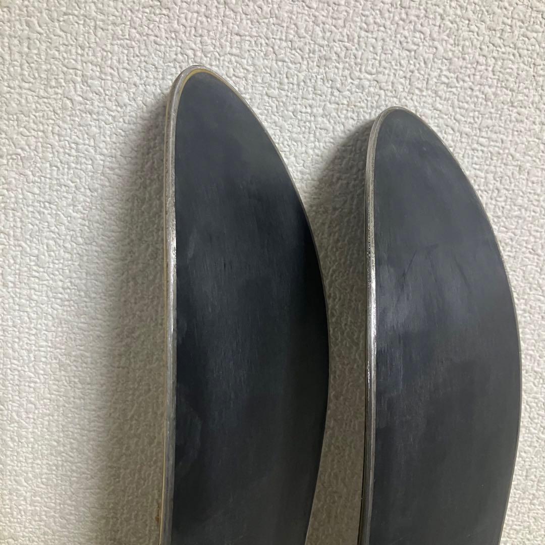 【良品】FISCHER DRSフィッシャー カービングスキー168/ストック付