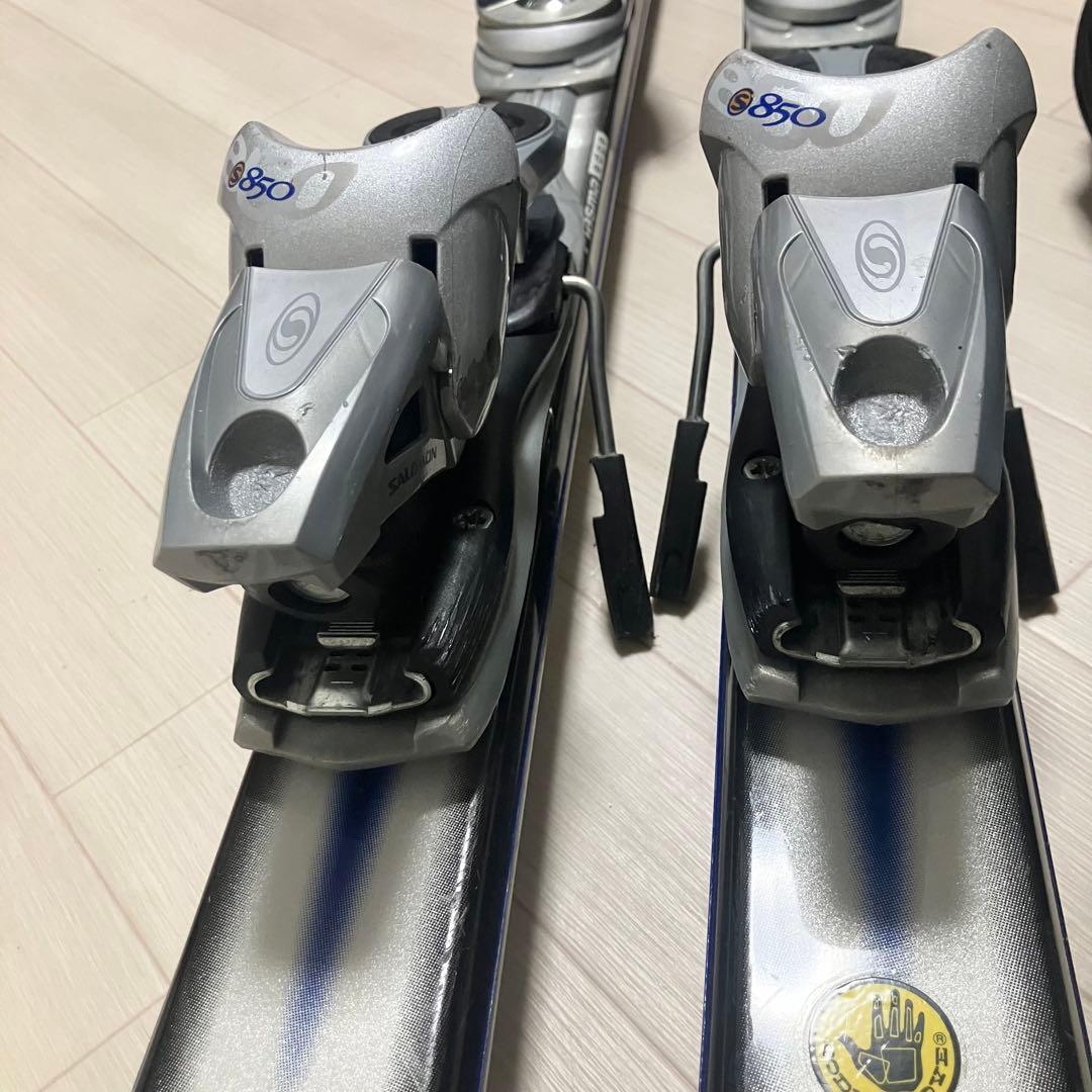 【良品】FISCHER DRSフィッシャー カービングスキー168/ストック付