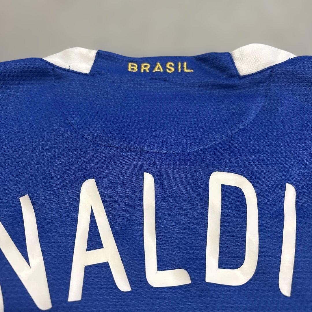 レア00s NIKEブラジル代表　アウェイユニフォーム ロナウジーニョ　Mサイズ