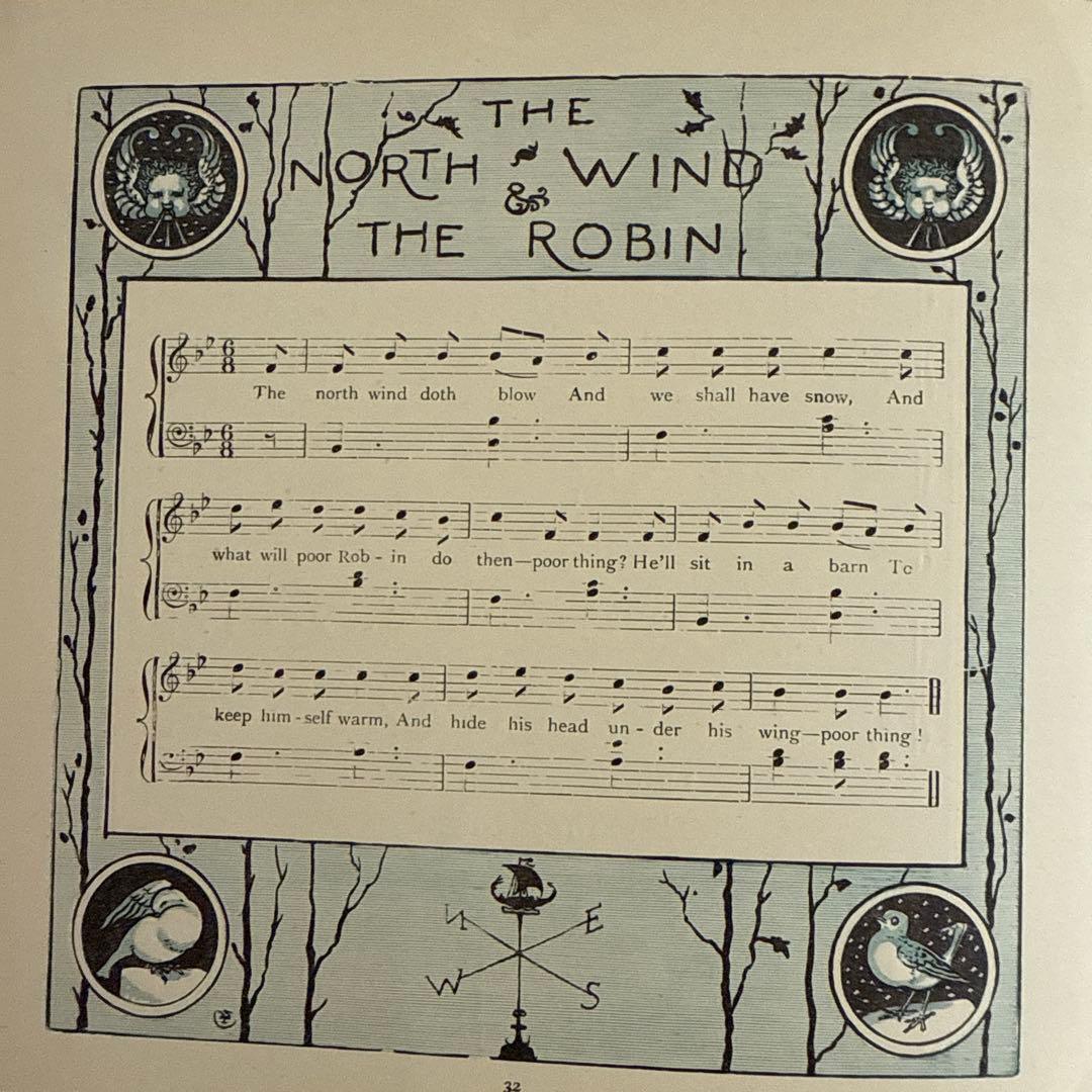 今だけSALE★1895年アンティーク絵本イギリス洋書　古書ジャンクジャーナルに