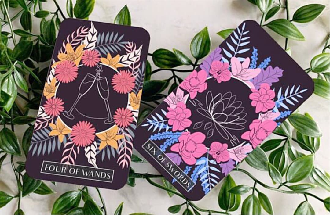 ✨新品未開封✨植物とお花のエレガントなタロットカード　オラクルカード