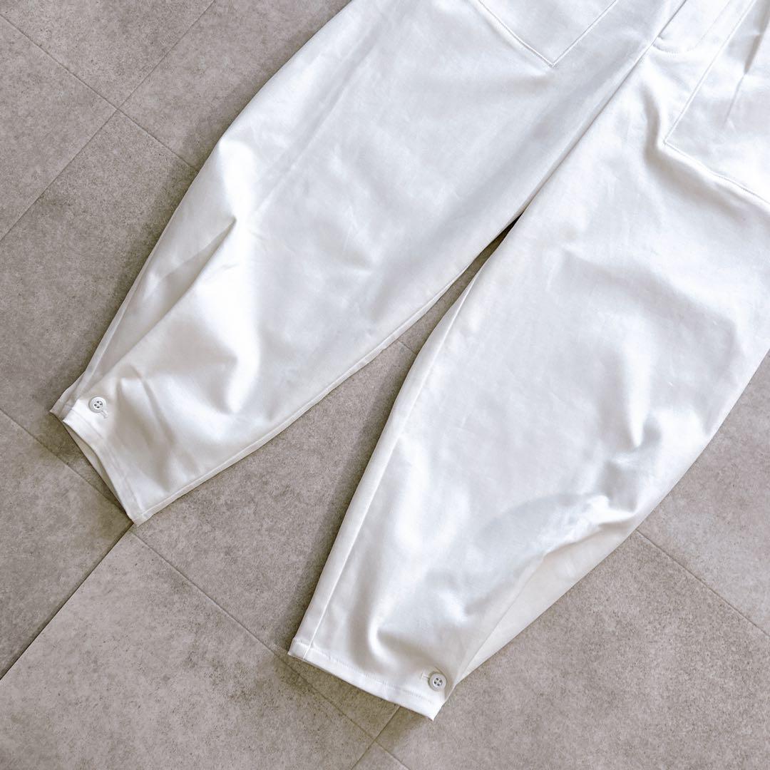 美品✨ セブンテン 2WAYパラシュートパンツ ハイウエスト 白 2024年