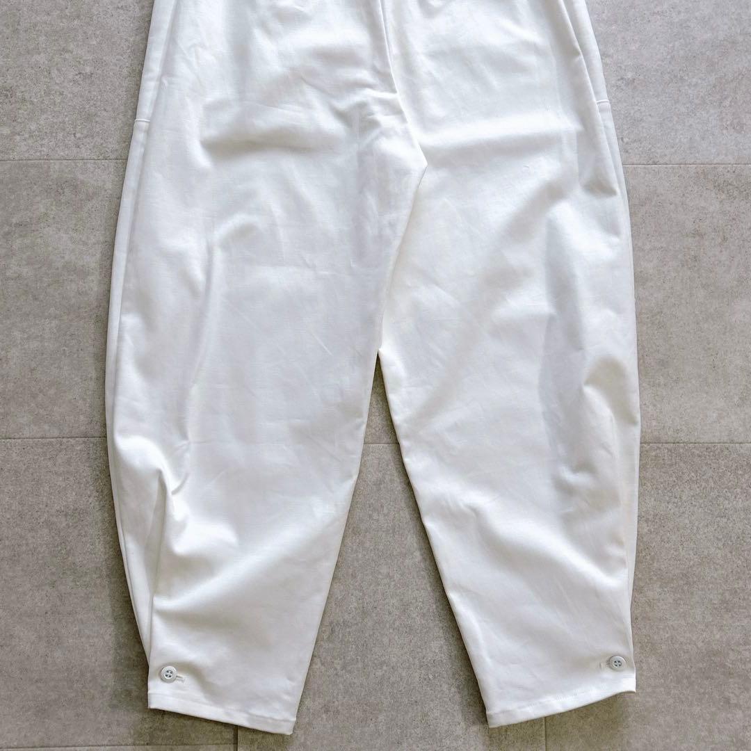 美品✨ セブンテン 2WAYパラシュートパンツ ハイウエスト 白 2024年