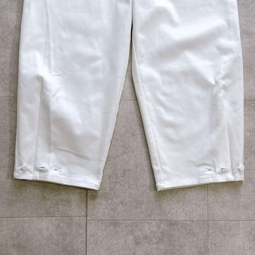 美品✨ セブンテン 2WAYパラシュートパンツ ハイウエスト 白 2024年