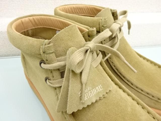 未使用　クラークス Wallabee Scout　ワラビースカウト　24.5㎝