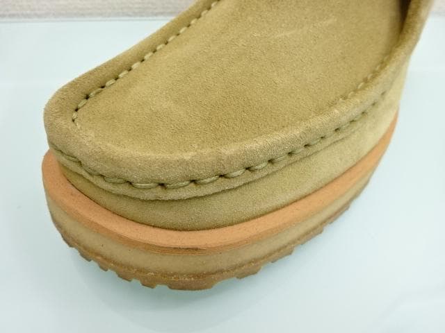 未使用　クラークス Wallabee Scout　ワラビースカウト　24.5㎝