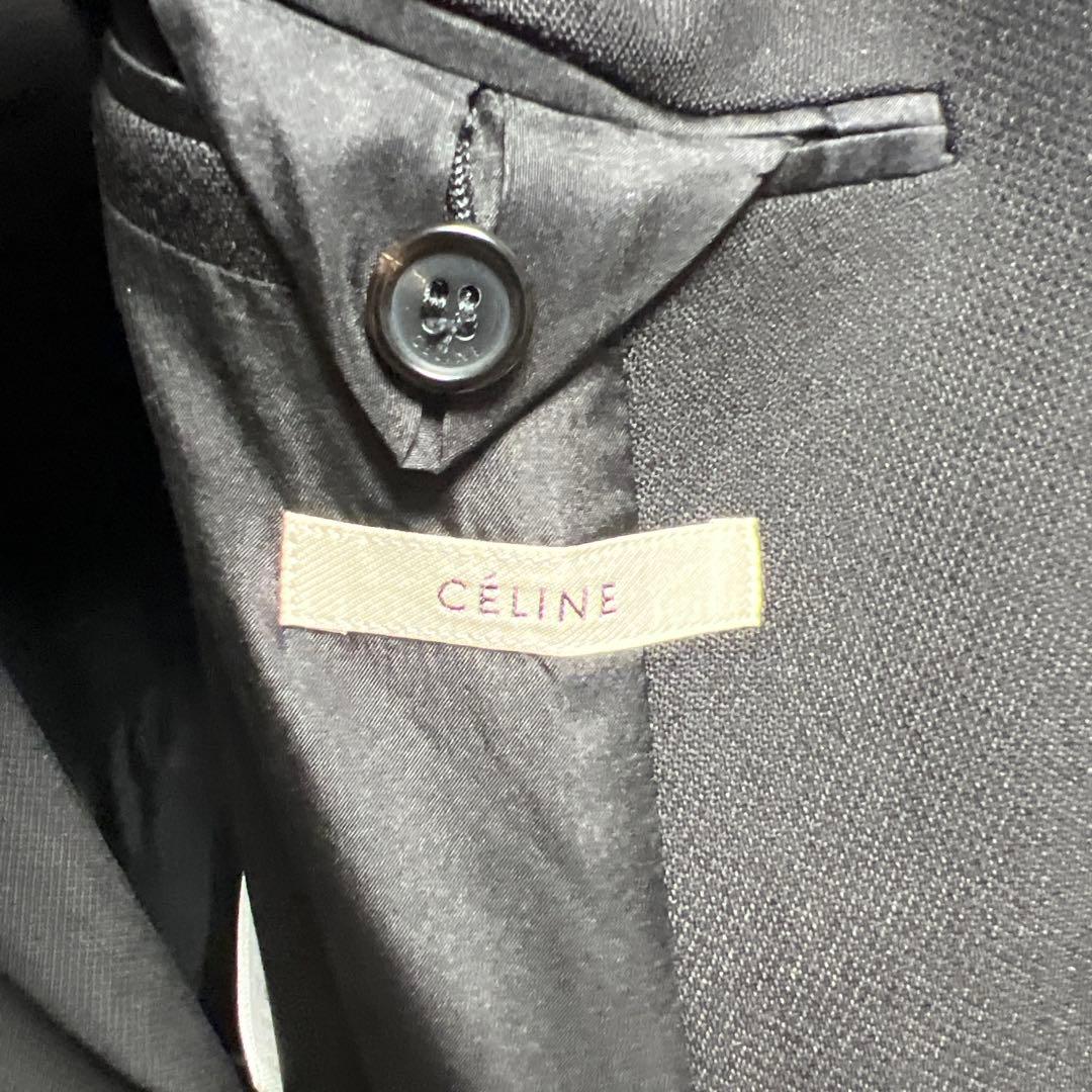 CELINE セリーヌ フィービー クロンビーコート　ブラック　34 ウール