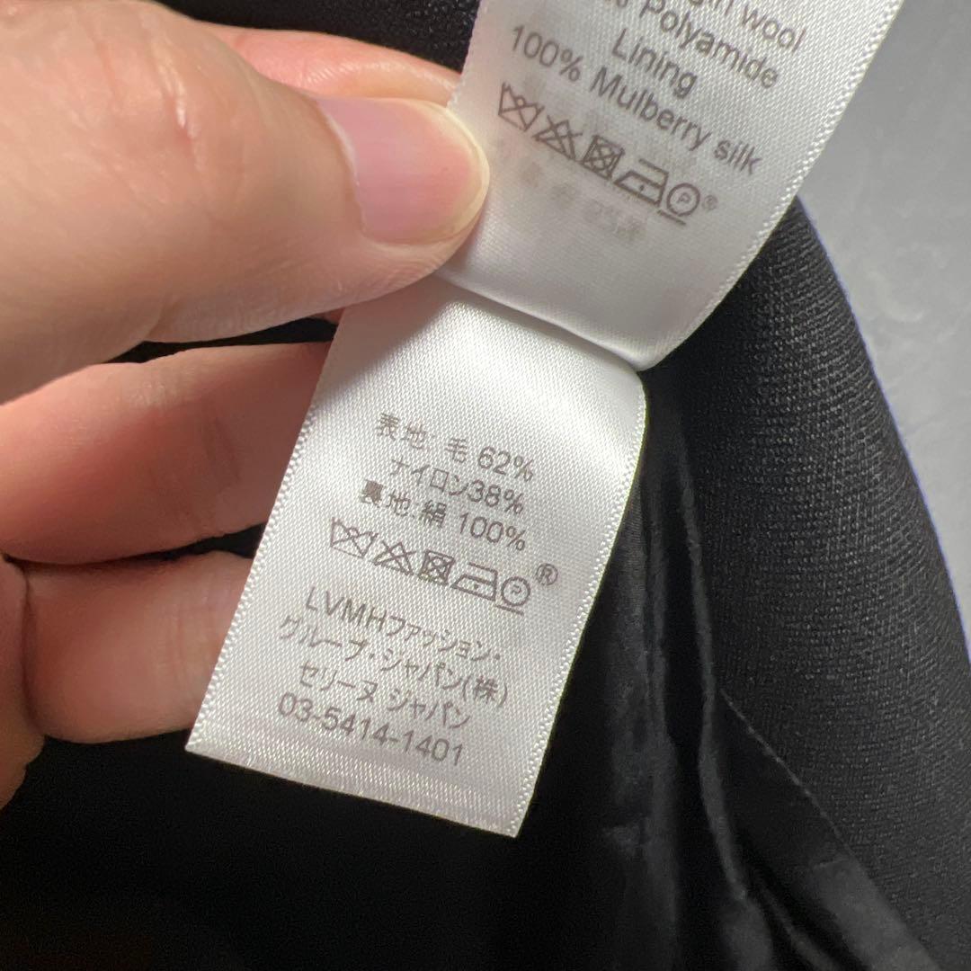 CELINE セリーヌ フィービー クロンビーコート　ブラック　34 ウール