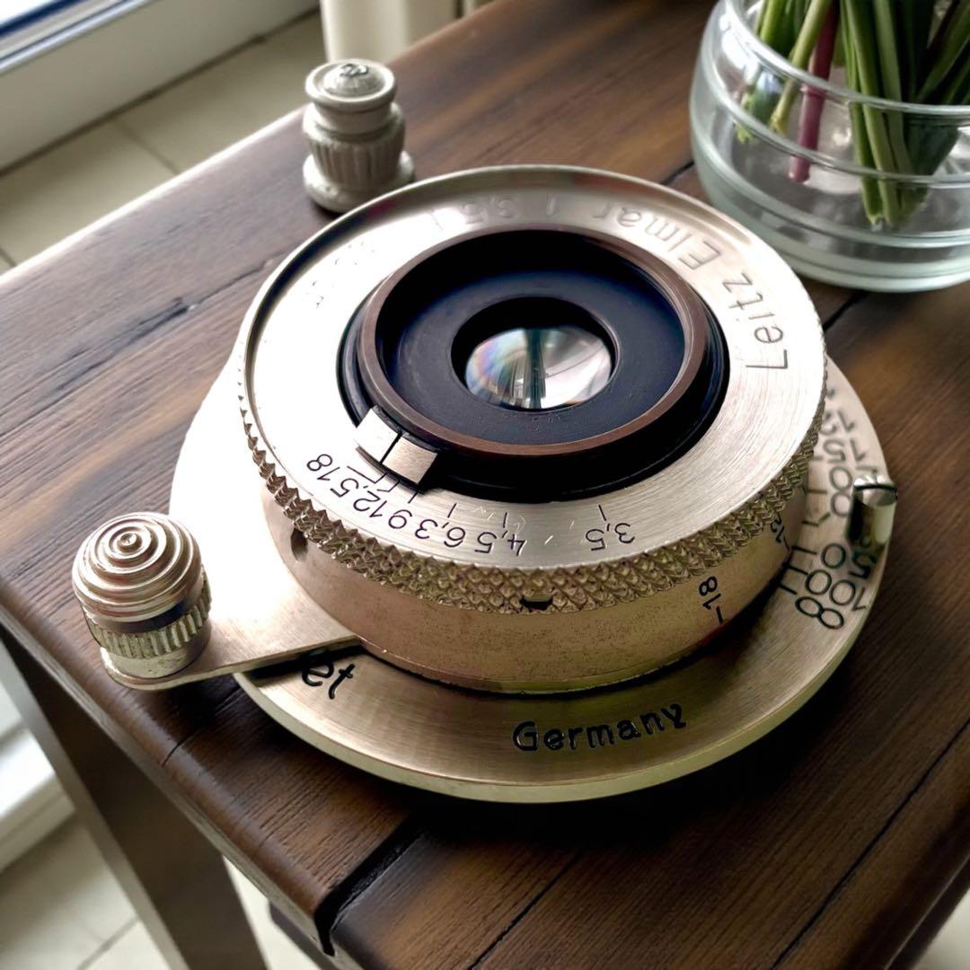 【OH済＆ Nickel＆シリアル無し】Leica エルマー35mm F3.5