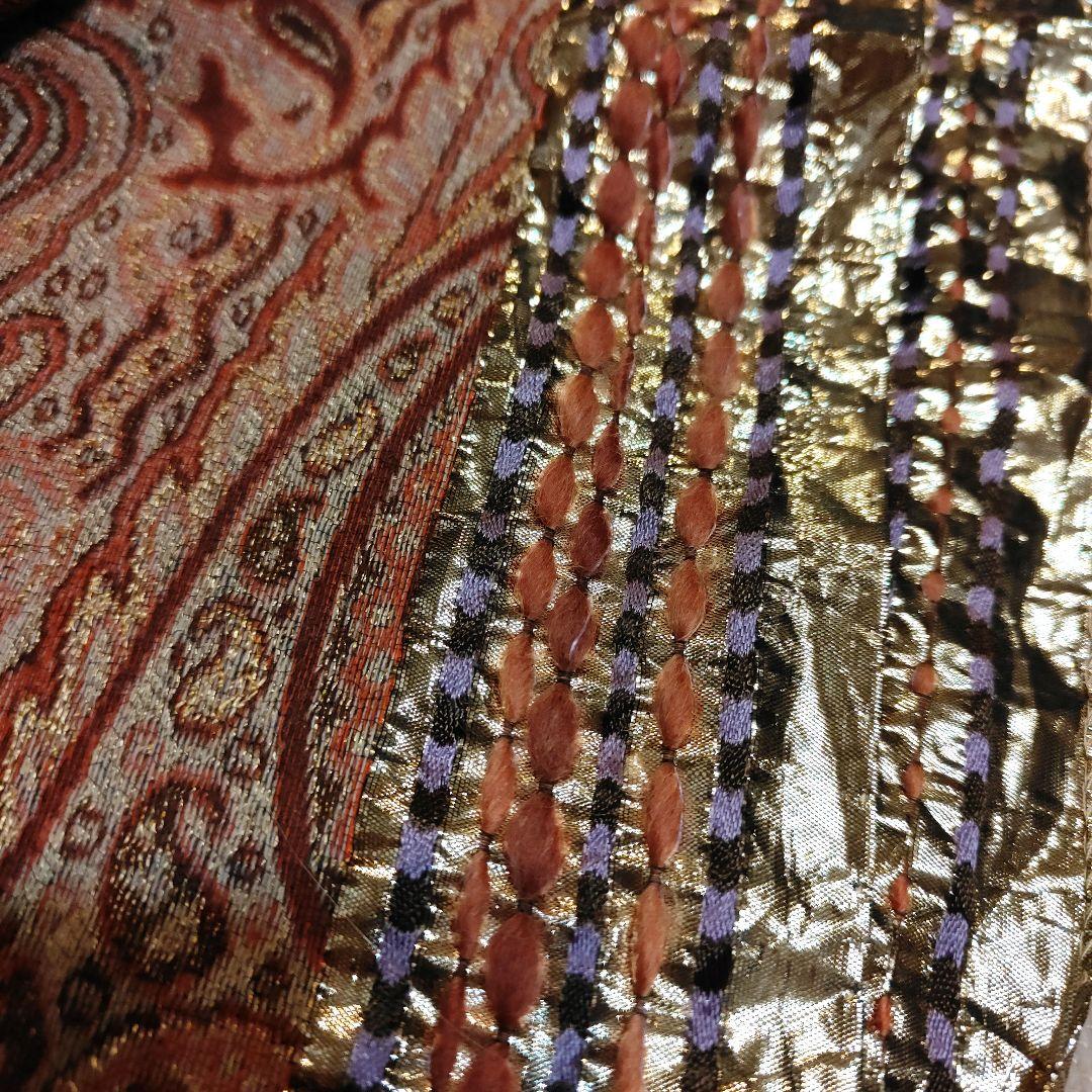 ETRO ペイズリー柄 ストール ウール＆シルク55cm x 190cm