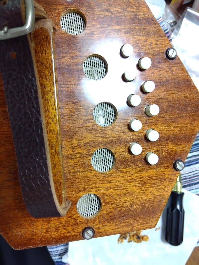 REGOLETTA コンサーティーナ 20ボタン　ビンテージ イタリア製