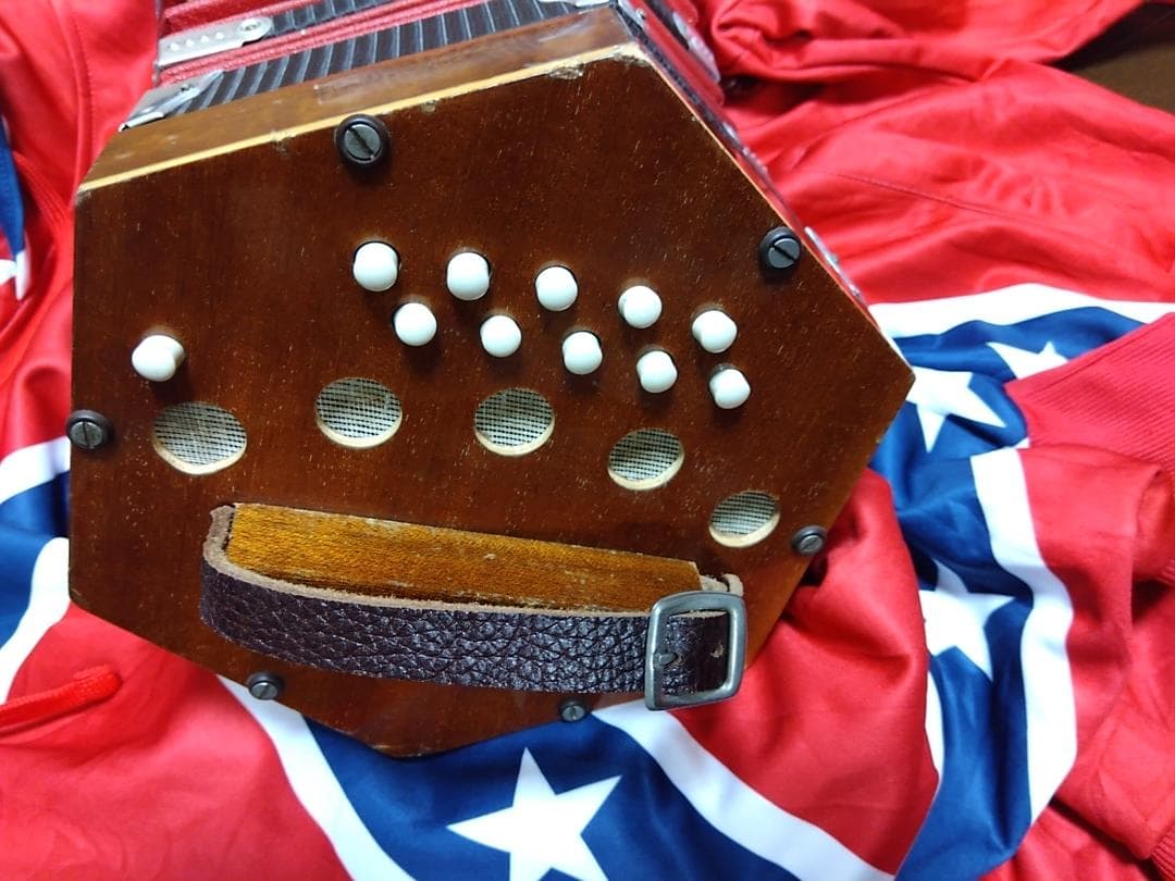 REGOLETTA コンサーティーナ 20ボタン　ビンテージ イタリア製