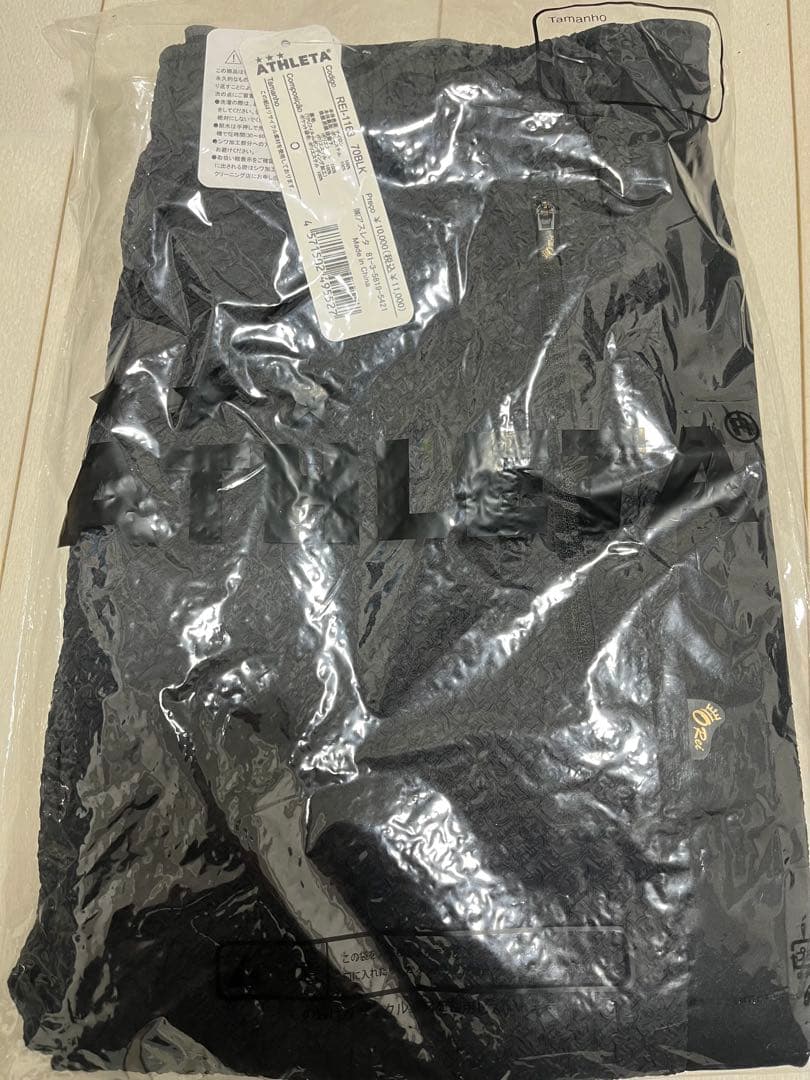 【1/25まで】アスレタATHLETAセットアップBlack O ReiサイズO