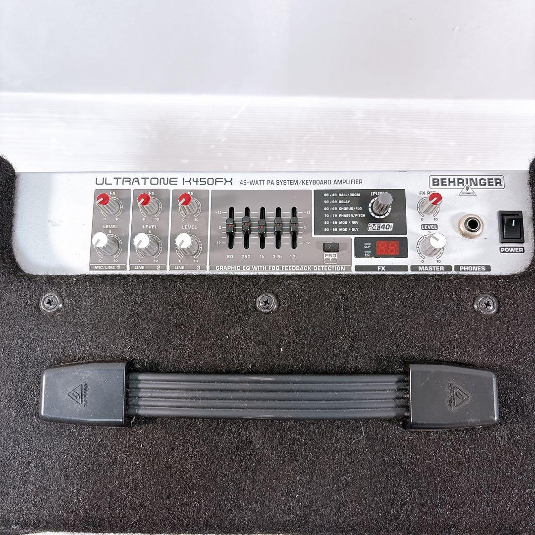 【美品】BEHRINGER K450FX ULTRATONE キーボードアンプ