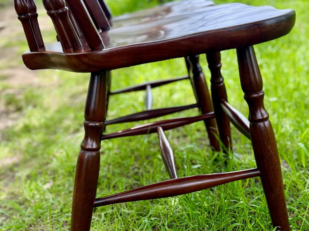 秋田木工 ウィンザーチェア ダイニングチェア インテリア 2脚セット