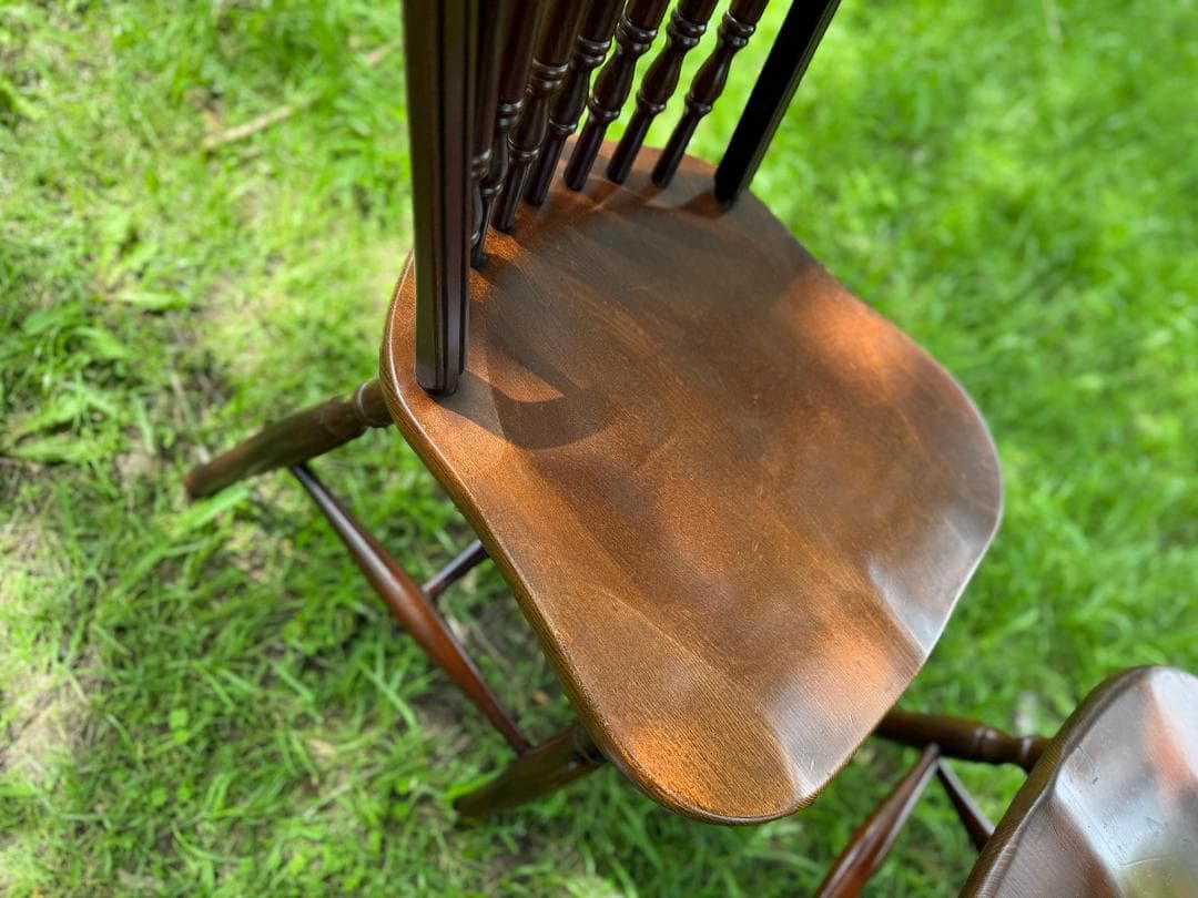 秋田木工 ウィンザーチェア ダイニングチェア インテリア 2脚セット