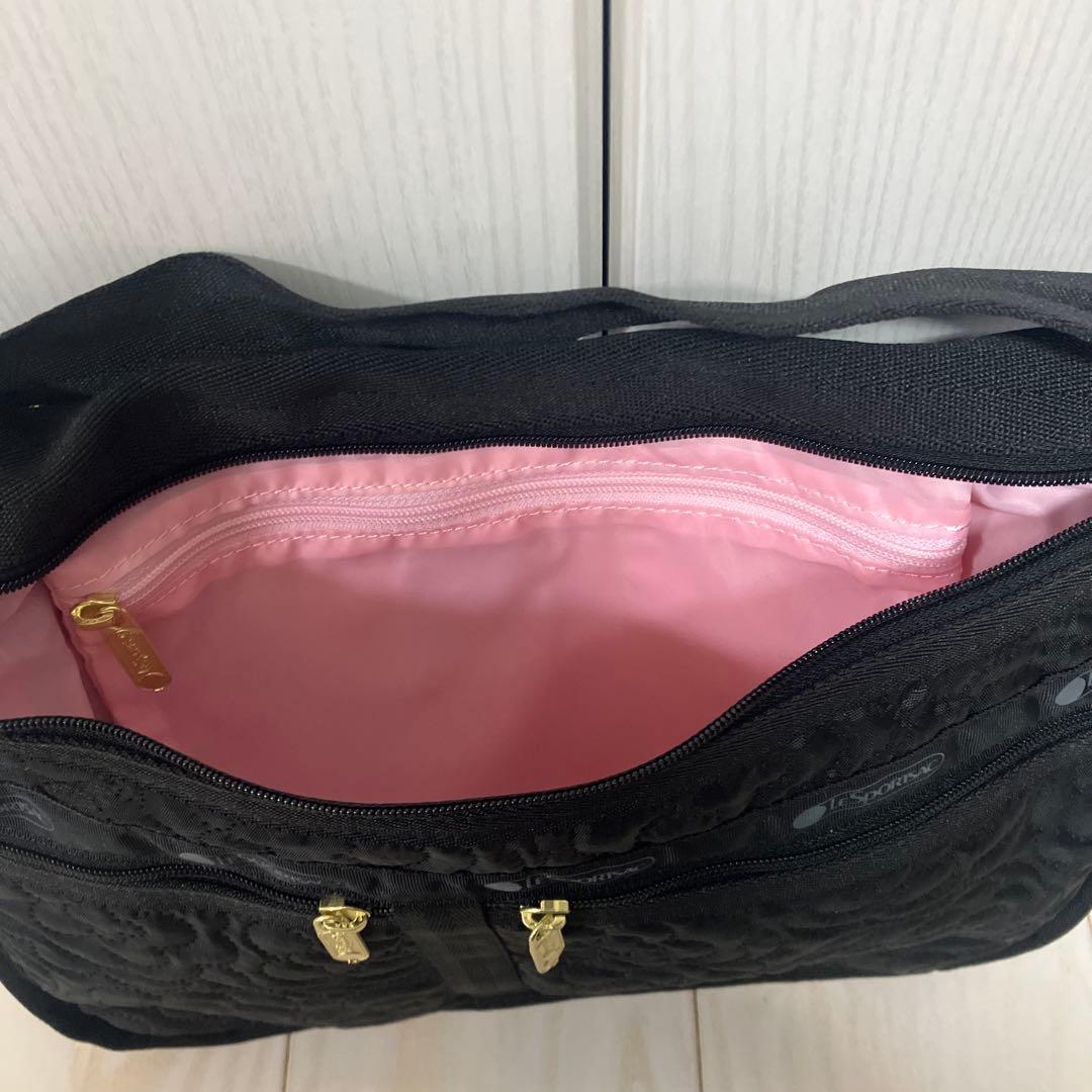 ショルダーバッグ　パフィーブロッサムズ　 レスポートサック　ブラック