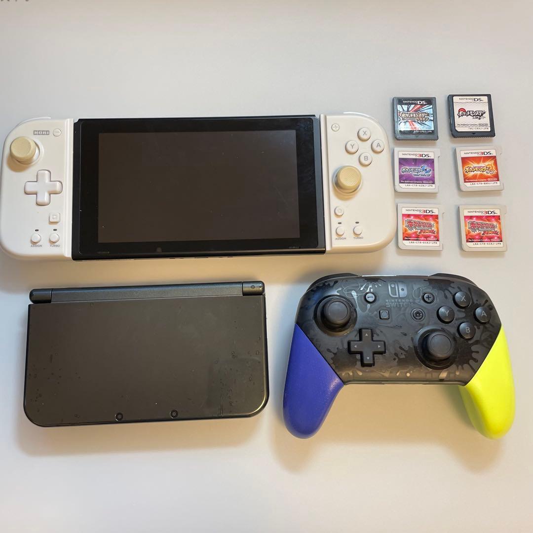 Nintendo Switch 本体 New 3DS LL ソフト周辺機器セット