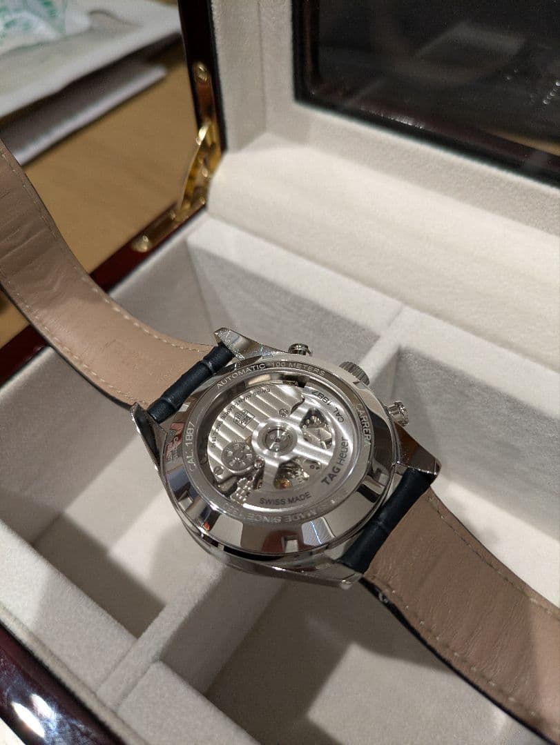 1/16金曜日まで！タグホイヤーカレラ　ブルー文字盤1887 CAR2115