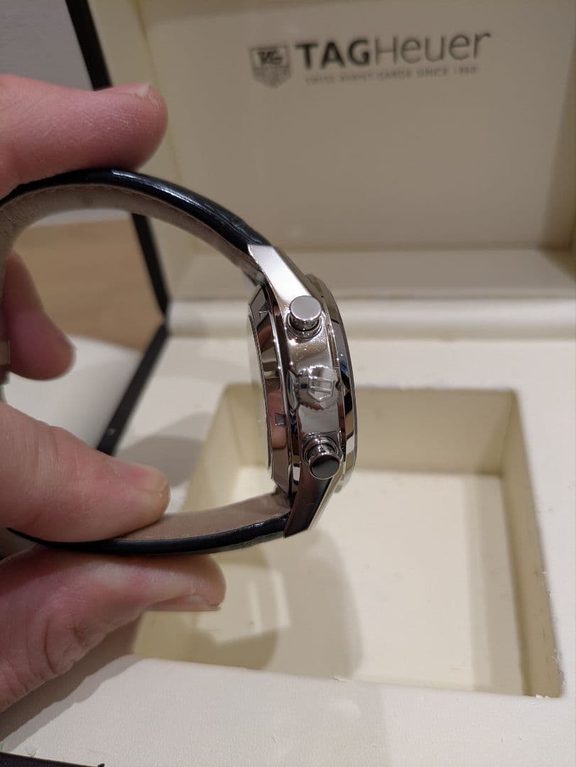 1/16金曜日まで！タグホイヤーカレラ　ブルー文字盤1887 CAR2115