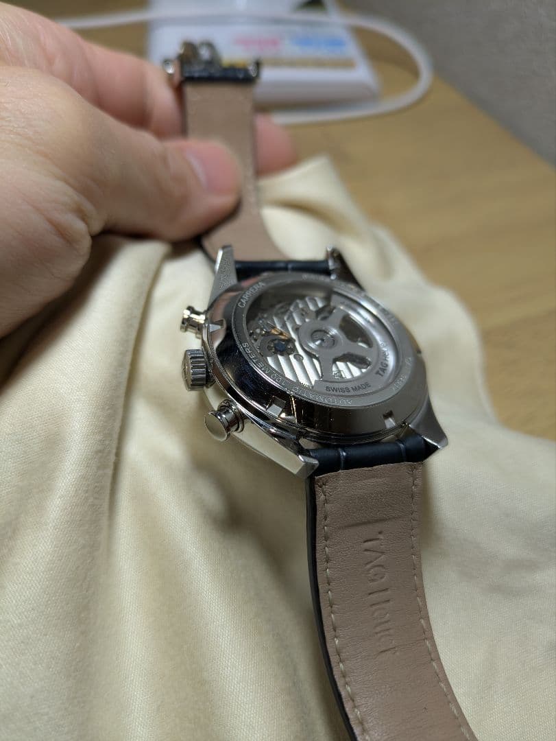 1/16金曜日まで！タグホイヤーカレラ　ブルー文字盤1887 CAR2115