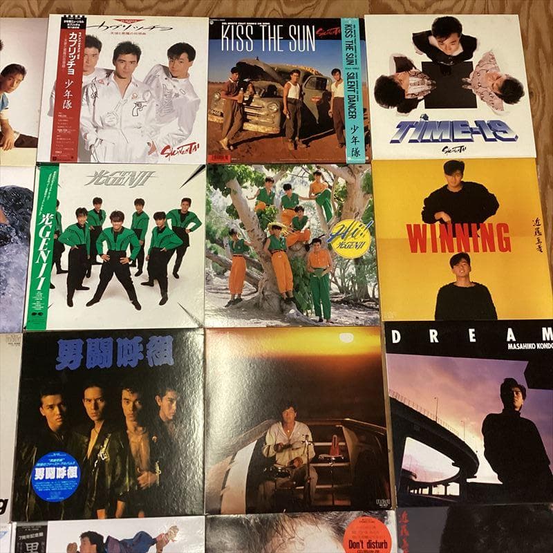 80年代　男性アイドル 【61枚】 TF0423-11　レコード　昭和ポップス
