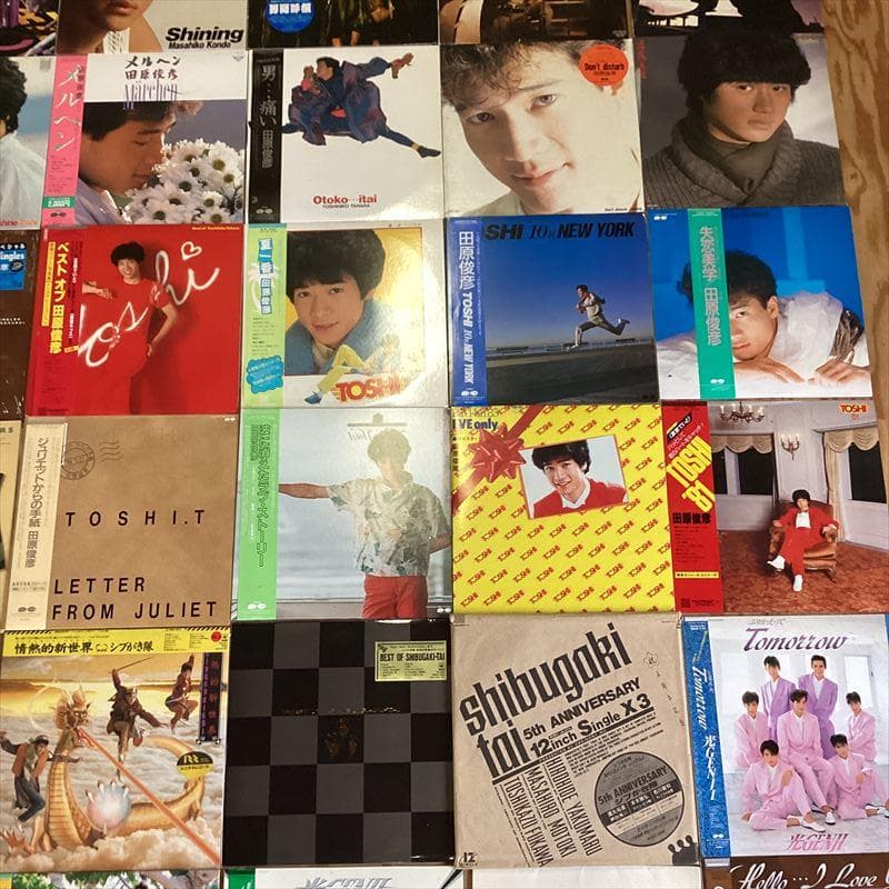 80年代　男性アイドル 【61枚】 TF0423-11　レコード　昭和ポップス