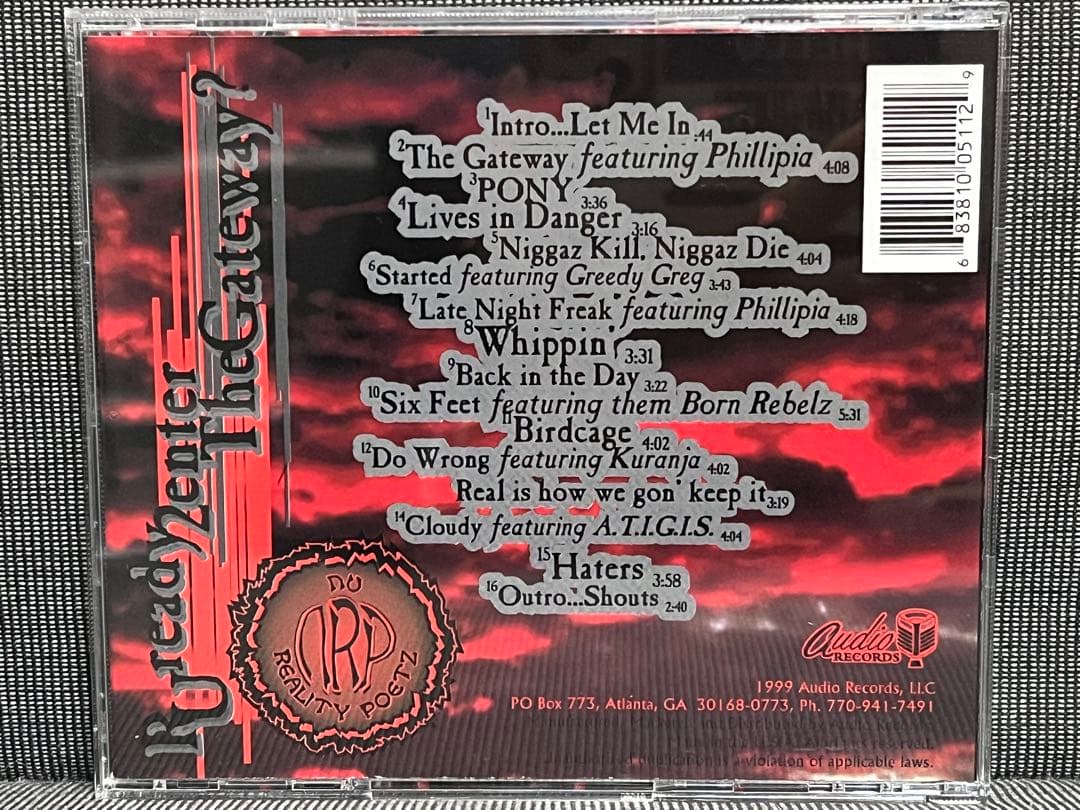 【NU REALITY POETZ】【Enter The】【G-Rap】【GA】