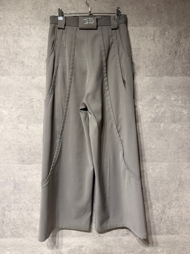 パンツ goat essence tuck wide pants size2