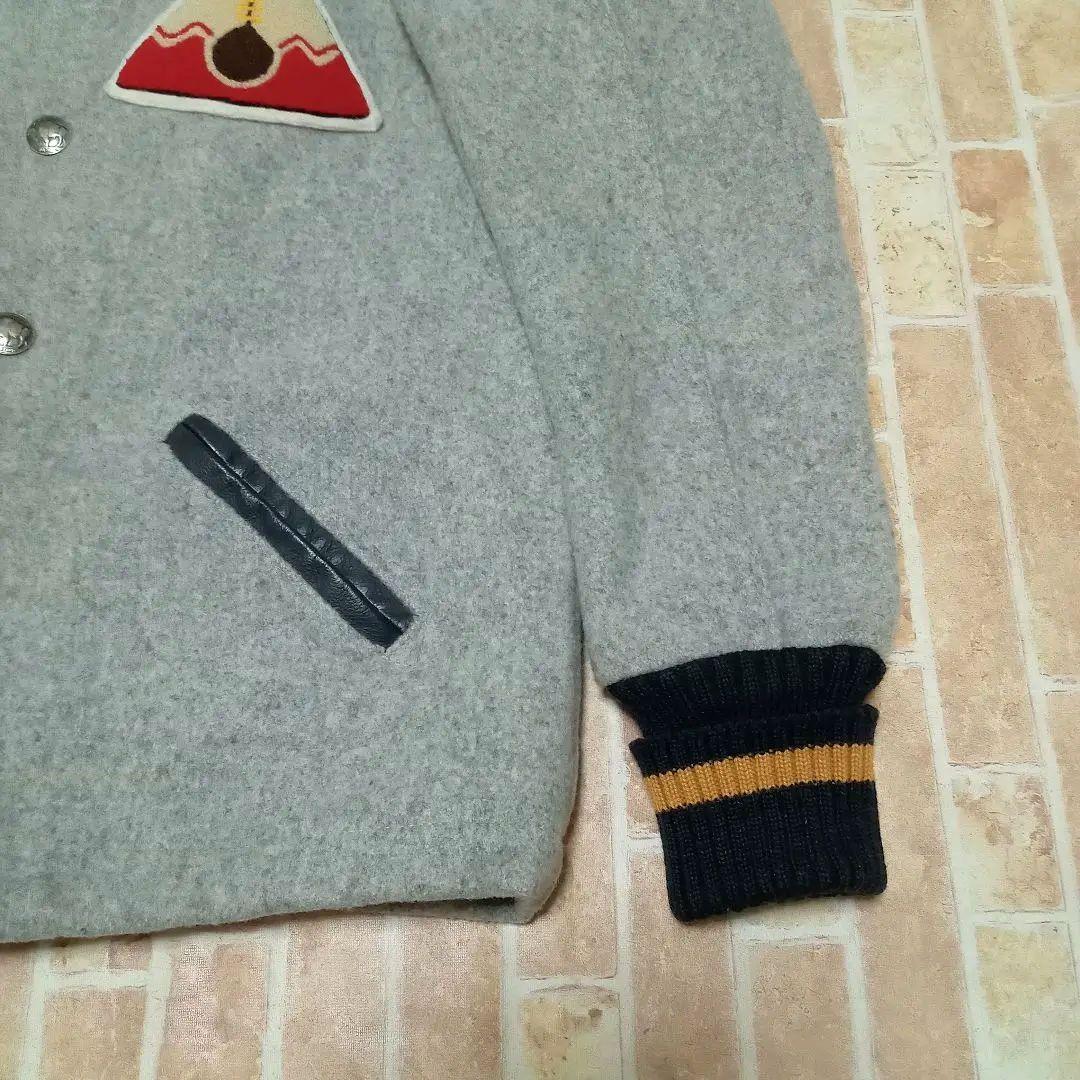 【美品】skookum スクーカム × ビーバー別注　スタジャン　フード　36