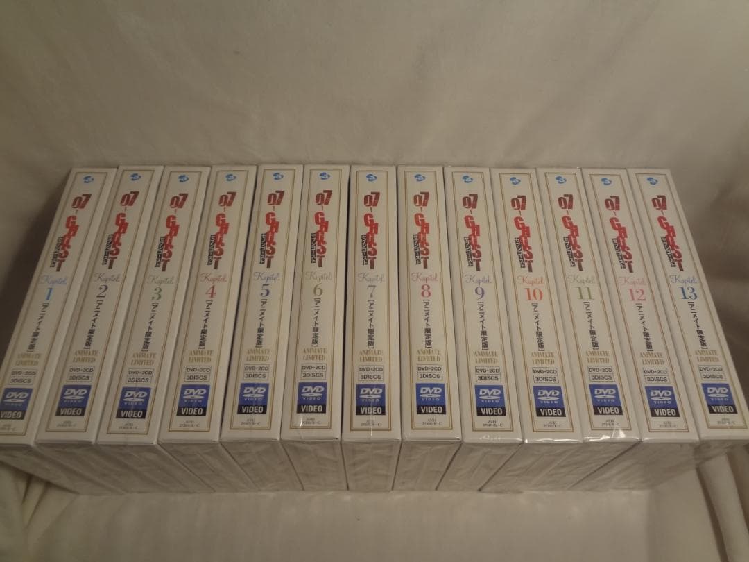 24f ★ay 07-GHOST アニメイト限定版 全13巻セット [DVD]